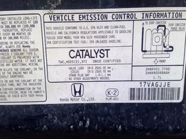 2006 HONDA CIVIC, BLACK, LX, 1.7L, AT,  A25144